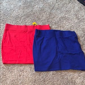 Forever 21+ Bodycon Mini Skirts (2)